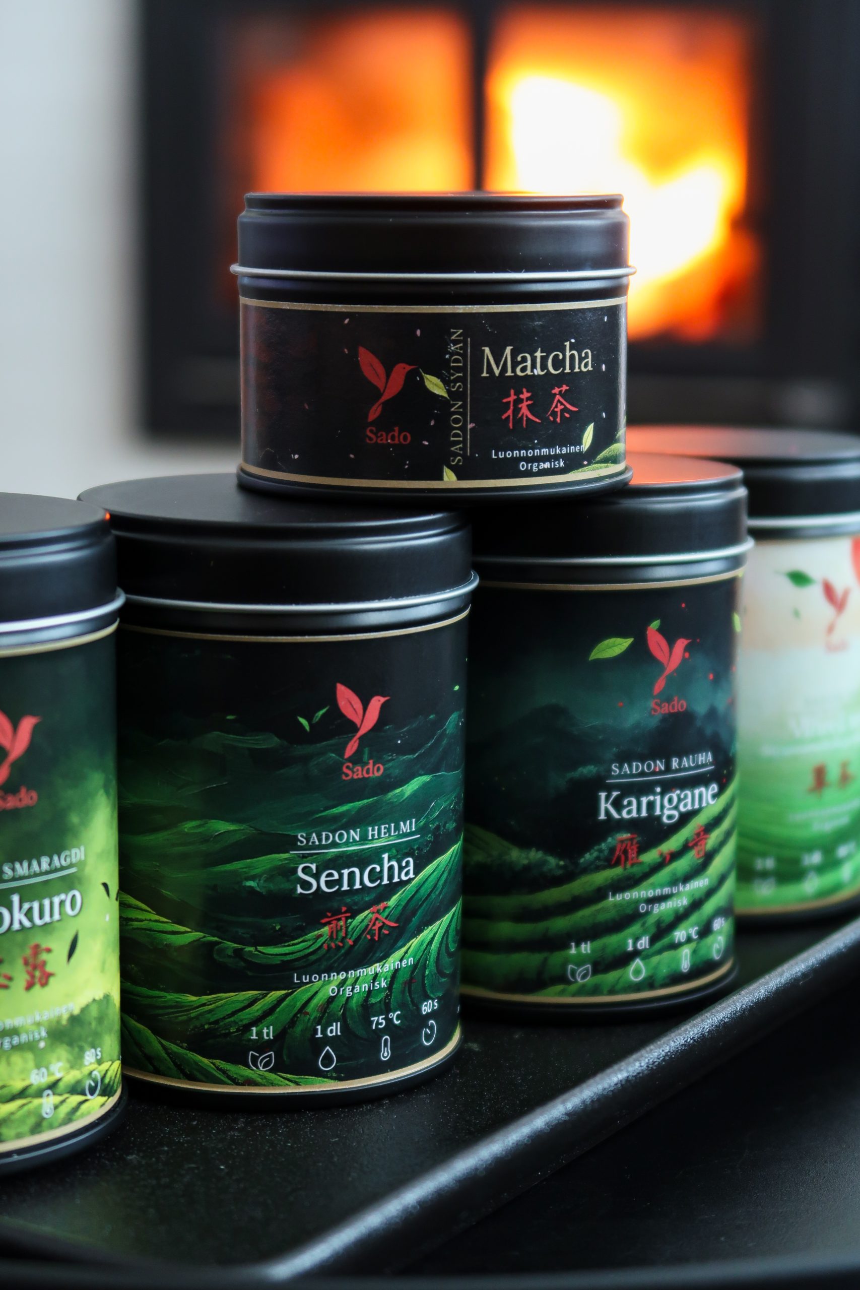 Sado Teekaupan etiketit